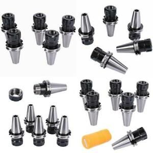 Orangea 5 Pcs Collet Set Cat40 Er32 Collet Chuck For Cnc Engraving Machine  Mil