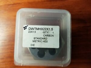 DWTMHX22X1.5 m22x1.50 Carbon Steel Standard Metric Hex Dies