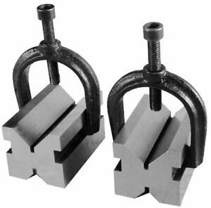 HHIP 1.77 X 1.61 X 2.76 INCH V-Block &amp; CLAMP Set 3402-0953