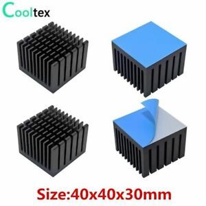 5pcs Aluminum Heatsink 40x40x30mm Heat Sink Radiator Cooling for Electronic Chip