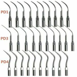 10 Dental Ultrasonic Scaler Perio Scaling Tips fit DTE SATELEC SKYSEA PD