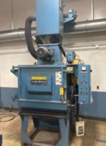 VIKING BELT SHOT BLASTER / Tumblaster / Wheelabrator / With Dust Collector