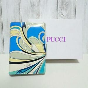 Emilio Pucci Pocketbook Cover Box Storage Bag Tagged 5.9x4.1x1.2 inch