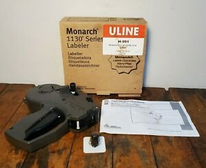 Monarch M01131UL1 Uline 1131 Labeler Label Gun, 1130 Series H-991, New Open Box