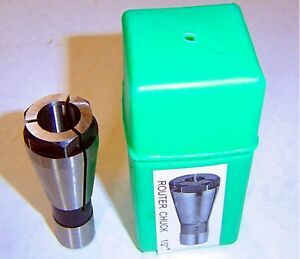 ACCURA ASRC-012 1/2&#034;  ROUTER COLLET FOR ACCURA. RELIANT, JET SHAPER &amp; MORE