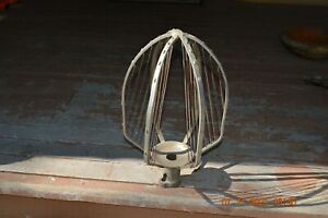 OLD  20&#034; VMLH 60C WIRE WHISK INDUSTRIAL STEAM PUNK* MIXER BAKERY * 9 PLUS POUNDS
