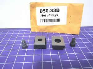 Kurt D50-33B Hardened Vise Step Keys (Pack of 2)