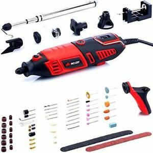 Professional Rotary Tool Kit with Heavy Duty 170W/1.4A Electric Motor