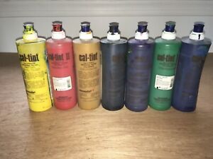 cal-tint II universal tinting lot 7 tints - Almost Full