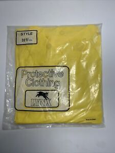 LYNX PROTECTIVE CLOTHING YELLOW SIZE XXXL WATERPROOF FISHING HUNTING