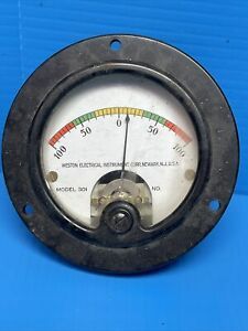 Vintage Weston Panel Gauge Model 301