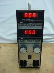 Hoefer Scientific Instruments PS 500XT DC Power Supply Tested and Working