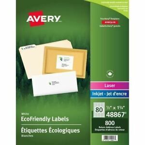 Avery® Eco-Friendly Mailing Label - AVE48867