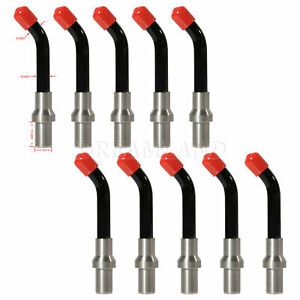 10*Dental LED Optical Fiber Curing Guide Rod Tip For LED Lamp Curing Light D2 Sc