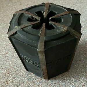 J-911 JACOBS RUBBER-FLEX LATHE COLLET,1/8-1/4&#034;  CAPACITY,  USED