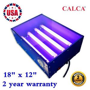 USA 18 x 12in 60W UV Exposure Unit Screen Printing Plate Making Silk Screening
