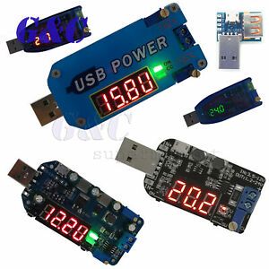 Adjustable buck-boost power supply charging module 5V to 3.3V9V12V24V30V router
