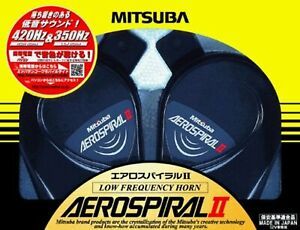 Aero spiral II honking Horn MH13A-011A MITSUBA New F/S Japan w/Tracking