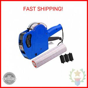 MX-5500 8 Digits Price tag Gun with 5000 Sticker Labels and 3 Ink Refill, La …