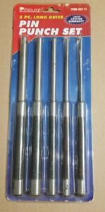 Pittsburgh 5 pc pin punch set