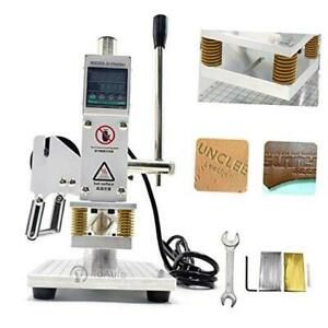 Upgraded Hot Foil Stamping Machine 110V Digital 5x7cm Hot Foil Stamping Only
