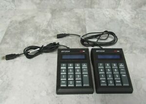 Lot of 2 IDTech SREDKey PCI 3.0 Encrypted Key Pad With MagStripe Card Reader USB