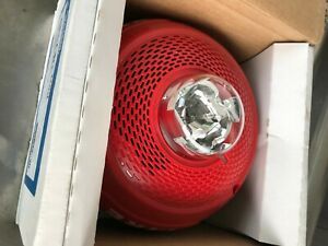 Syst Sensor sps crl Ceiling Speaker Strobe-Indoor 0043 Red(good qual,slow ship)