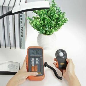 Dr.Meter LX1330B Digital Illuminance/Light Meter, 0 - 200,000 Lux Luxmeter