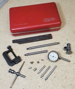 Starrett No. 196 indicator set with 4 extra points *BONUS*
