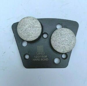 120/150 Hard Bond Diamond Grinding Shoes for Concrete Floor Prep: Diamatic/Sase