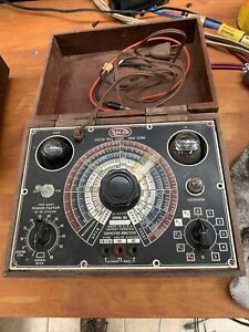 Vintage Solar CBB Capacitor Bridge/Leakage Tester. Parts Or Repair.