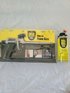 NIB DOW GREAT STUFF PRO SERIES 14 FOAM GUN WITH GUN CLEANER