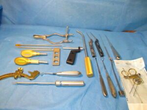 Lot of Assorted Surgical Instruments (QTY-19)