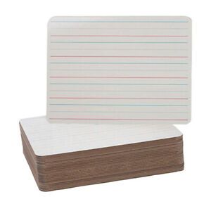 FLIPSIDE PRODUCTS DOUBLE SIDED DRY ERASE BOARDS 24PK