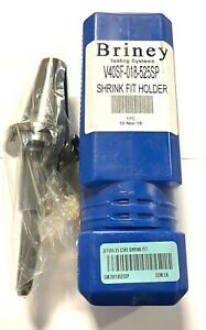 Briney CAT40 Shrink Fit Holder 3/16&#034; x 5.25 USA Made V40SF-018-525SP