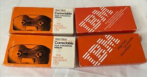 Vintage Lot of 4 Typewriter High Yield Film Ribbon Black IBM The Drawing Board