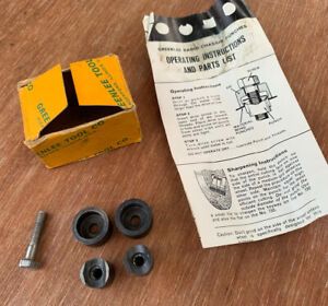 2 Greenlee Radio Chassis Punches 5/8&#034; diameter Knockout Electrician