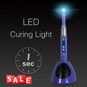 Dental LED Curing Light Lamp 2300mW 1S Resin Cure iLED ee