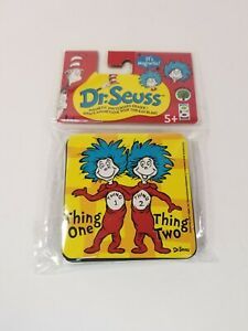 Dr. Seuss Magnetic Dry Board / White Board Erasers Thing 1 and Thing 2