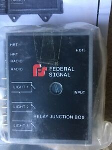 Federal Signal Junction Box Ambulance HX45F