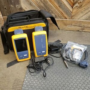 Fluke Networks DSX-5000 - Bag and many Extras!