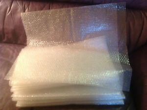 10  -  21&#034; x 25&#034; Large CLEAR BUBBLE BAGS Cushioning Protection Shipping Packing