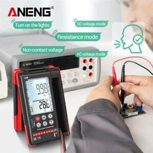 ANENG Q60S LCD Intelligent Multimeter Voice Control Transistor Meter Resistance