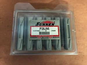 Sunnen Abrasive Honing Stones P28J95. 12 Stones/pack. Price Is For 1 Pack Only.