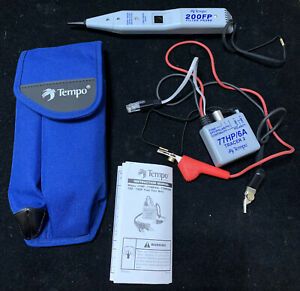 Tempo Communications 200FP Professional Filter Probe 77 HP-G/6A Tone Genre (B8)