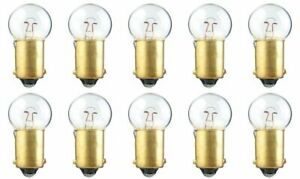 CEC Industries #55 Bulbs, 7 V, 2.87 W, BA9s Base, G-4.5 Shape (Box of 10)
