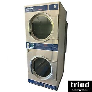 &#039;09 Dexter 30lb Gas Stack Dryer Coin-OP Laundromat Huebsch Speed Queen Alliance