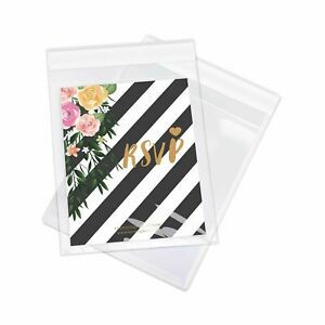 Spartan Industrial - 5&#034; X 7&#034; 200 Count Crystal Clear Resealable - Polypropylene