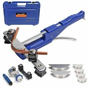 Bonvoisin Tubing Bender Kit Ratchet Tube Bender 1/4&#034;-7/8&#034; Copper Tube Bender ...