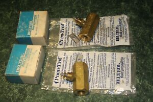 TWO (2) DELTROL PNEU-TROL MODEL N20B BRASS NEEDLE VALVES * NEW OR USED???